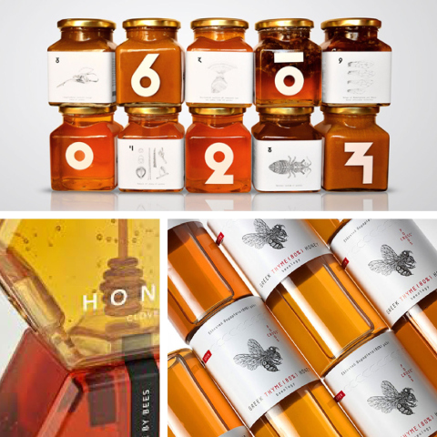 Honey packaging design 1680x1680